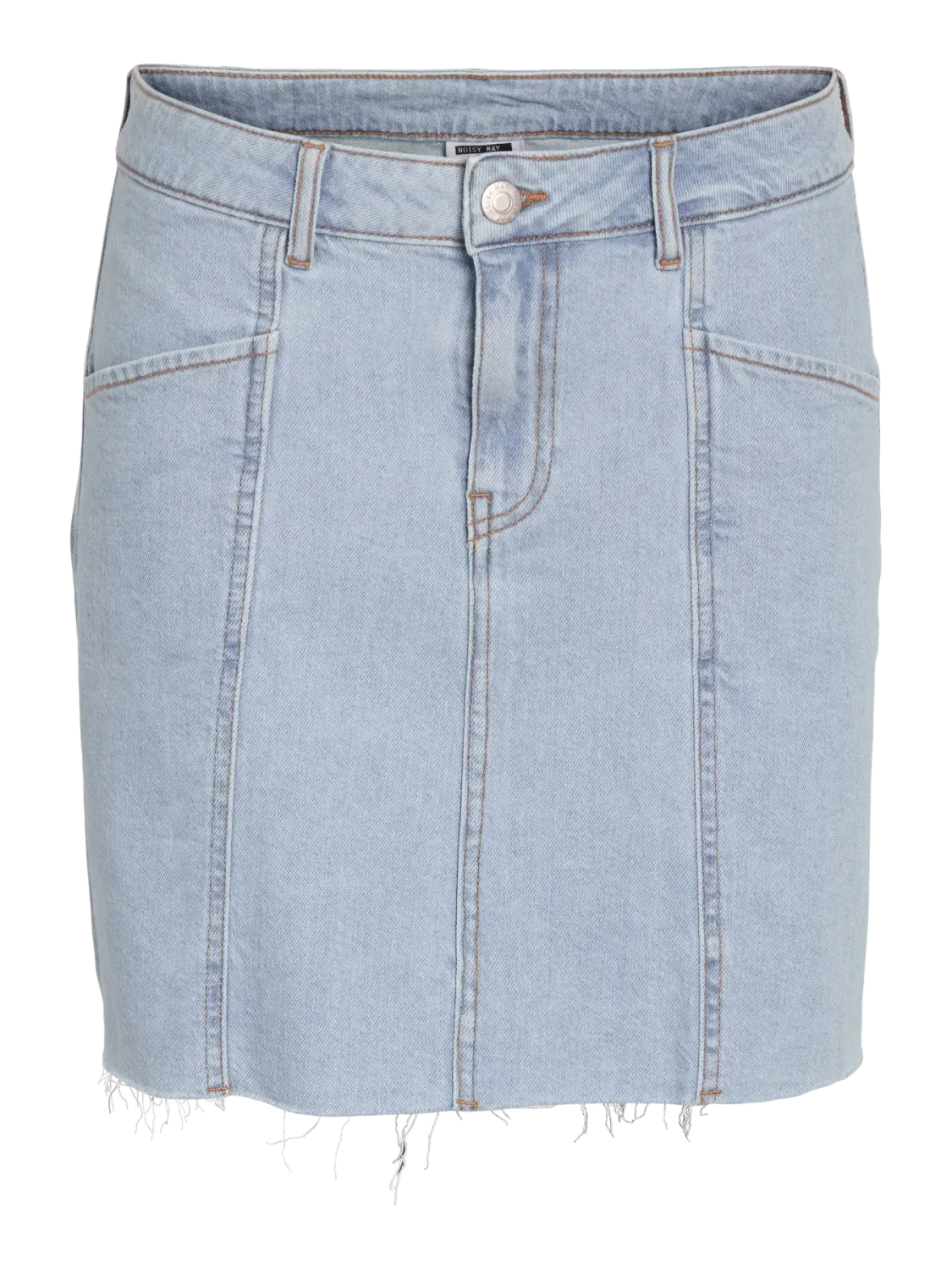 Noisy May NMNINE NW SHORT SKIRT AZ432LB Light Blue Denim 27034085