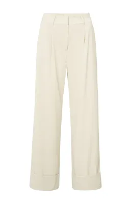 YaYa Woven wide leg trousers with b SUMMER SAND 01-301200-504