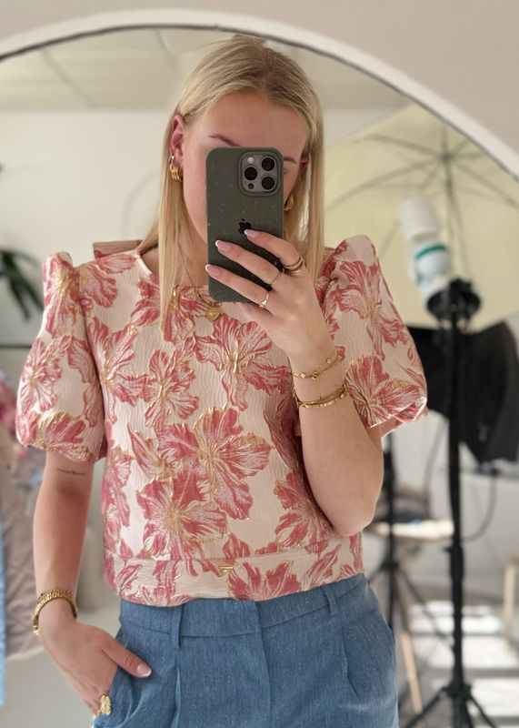 Ambika Blouse Goblin Pink Chrystal