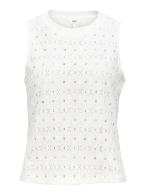 Object OBJLAILA S/L RE TANK TOP NOOS Cloud Dancer 23046490
