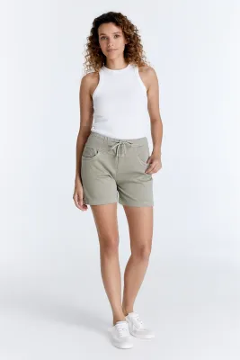 Cup Of Joe Denim jogger short Sage Alice