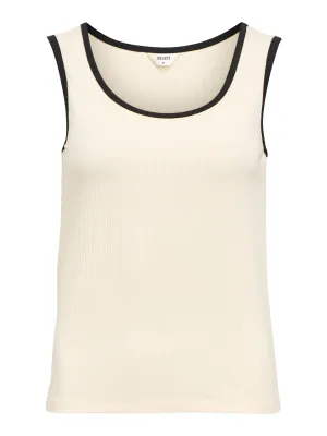 Object OBJJAMIE S/L SLI TANK TOP NOOS Sandshell/Black col 23045692