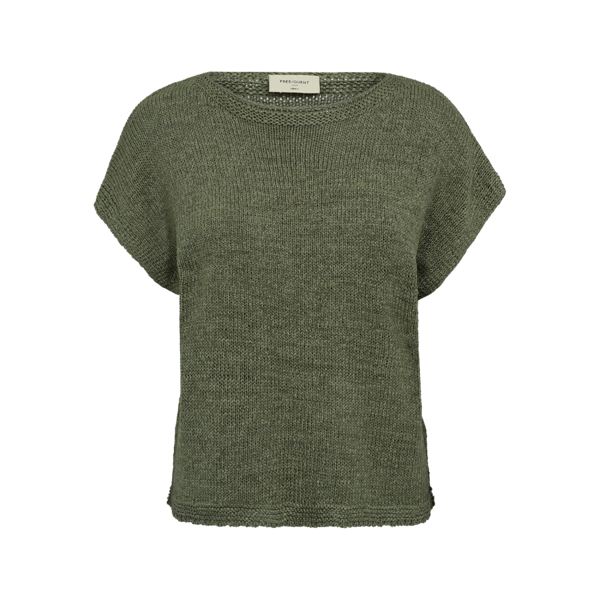 Freequent FQTAPPER-PULLOVER Deep Lichen Green 206492