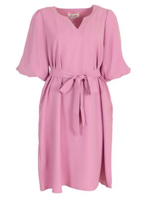 Azzurro Jurk Basis Roze A-95174