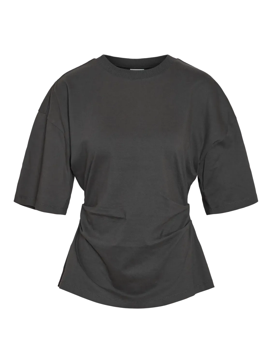 Noisy May NMTORI S/S WAISTED T-SHIRT JRS Obsidian 27034215