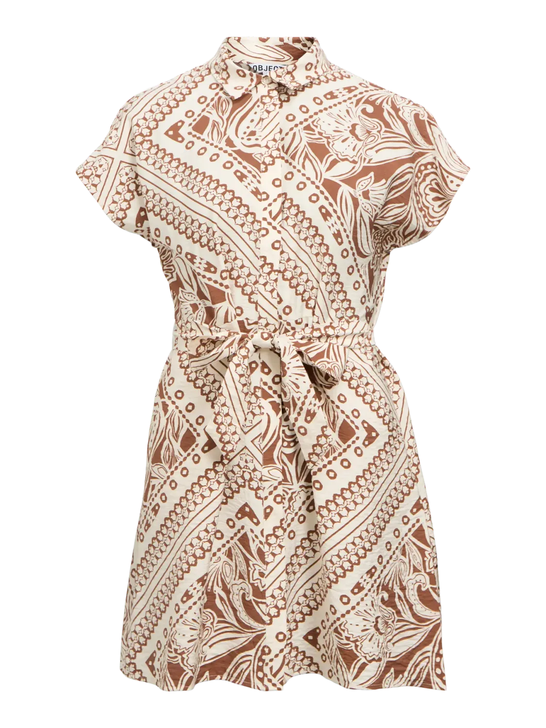 Object OBJLYDIA S/S RE SHORT DRESS E SS FA: Rawhide/Tofu 23047858