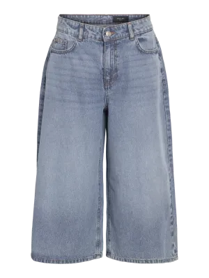 Noisy May NMWINDIE NW LOOSE LONG SHORTS AZ411: Light Blue Denim 27034082