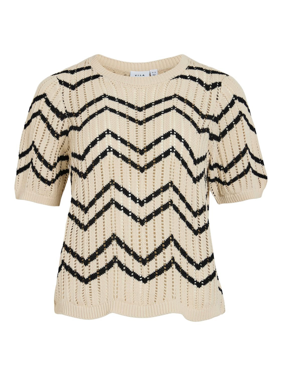 Vila VIAUTRA O-NECK 2/4 KNIT TOP/BFS 177853003 14105851