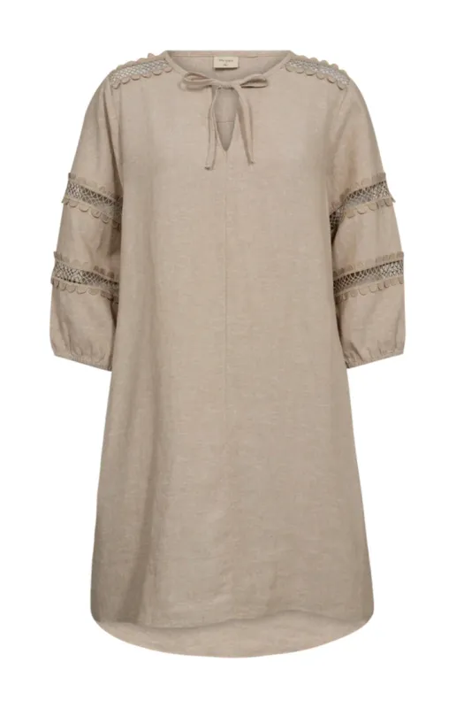 Freequent FQLALUNA-DRESS Sand melange 205694