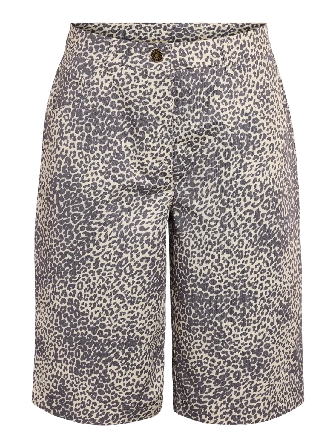 Noisy May NMJILL NW LONG AOP SHORTS Winter White/LEO 27035706