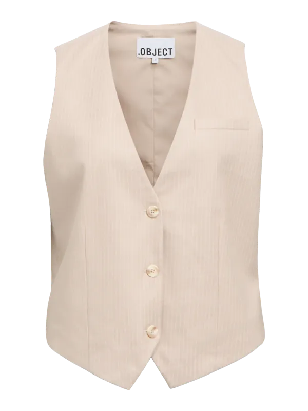 Object OBJLISA RE SHORT WAISTCOAT AOP E DI: 183539001 23048250