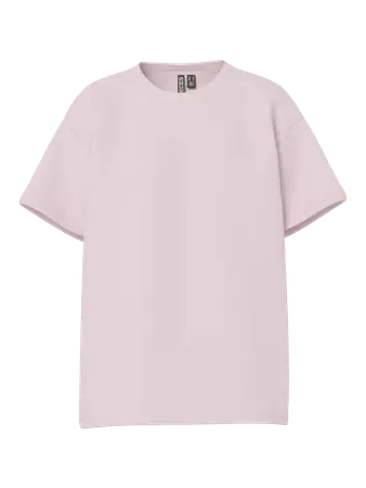 Pieces PCSKYLAR SS OVERSIZED TEE JRS NOOS Roseate Spoonbill 17146654