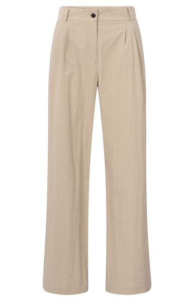 YaYa Geweven katoenen broek TWILL BEIGE 01-301178-503