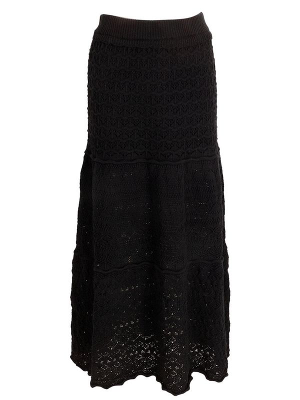 Azzurro rok gehaaakt Zwart A-8407