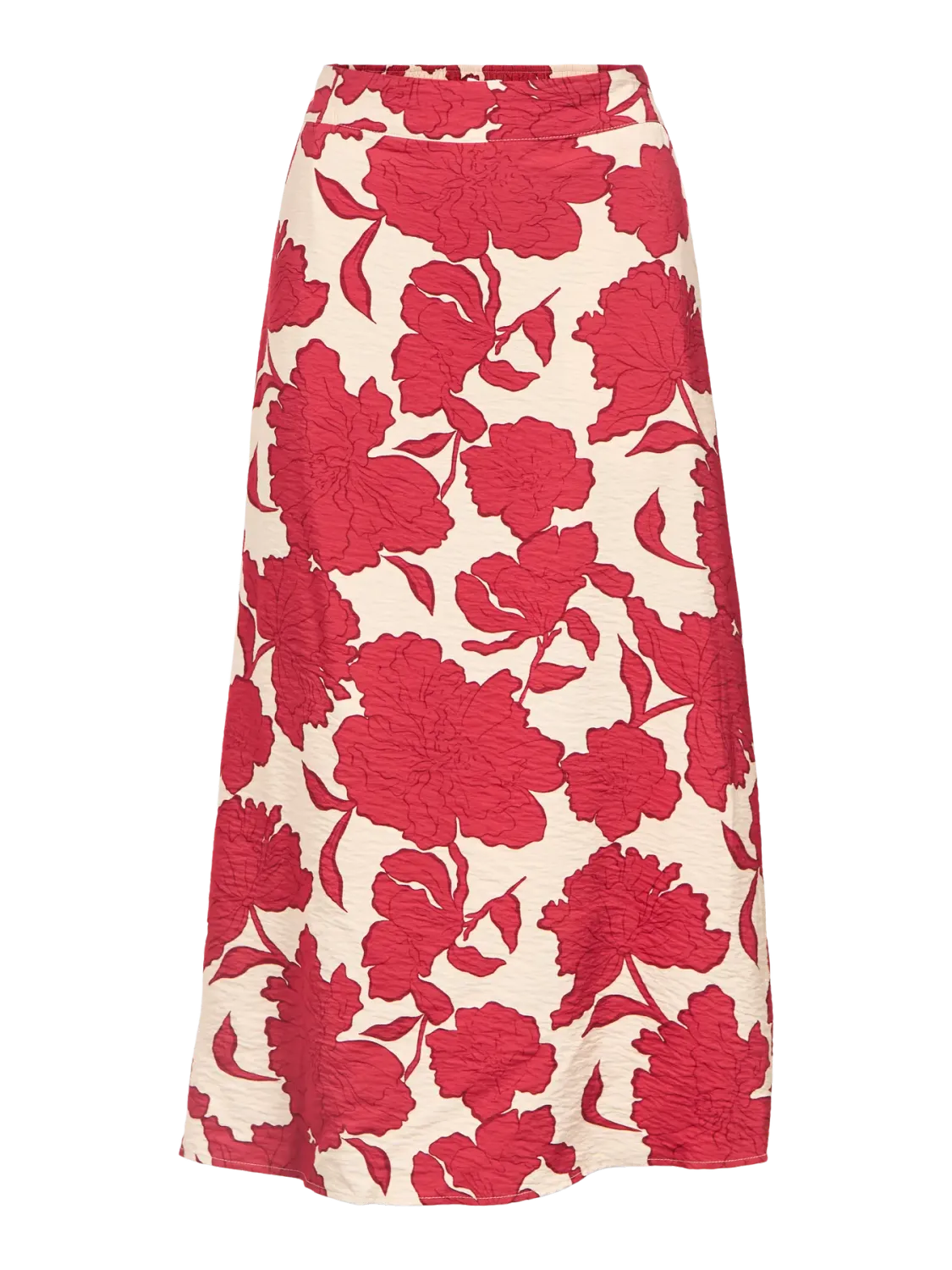Object OBJJACIRA MW SKIRT NOOS Humus/Karanda red fl 23043490