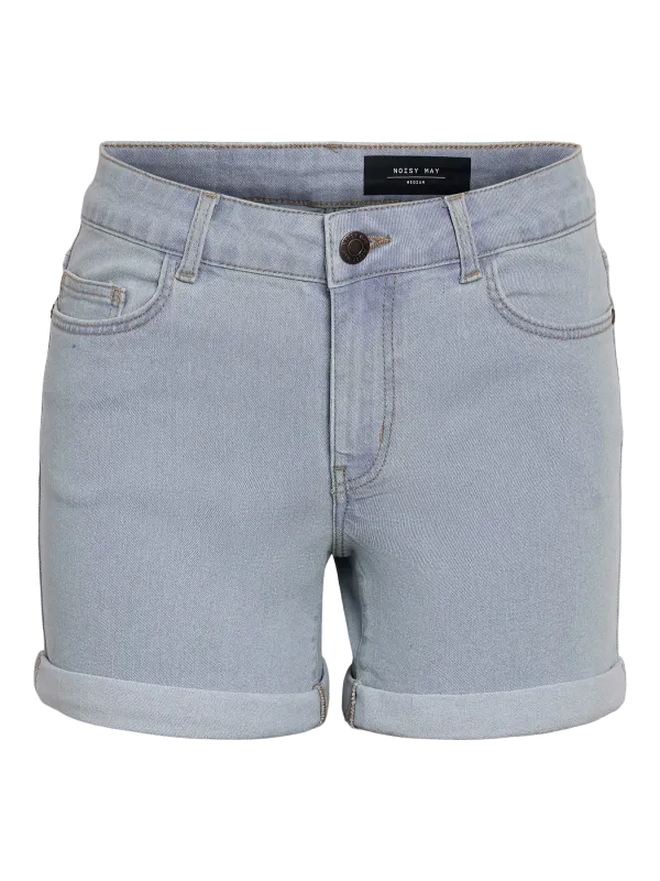 Noisy May NMDEBBY NW SLIM SHORTS VI520LB NOOS Light Blue Denim 27032491