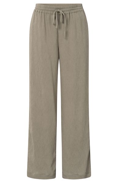 YaYa Woven trousers with wide legs SENECA ROCK BEIGE 01-301198-506