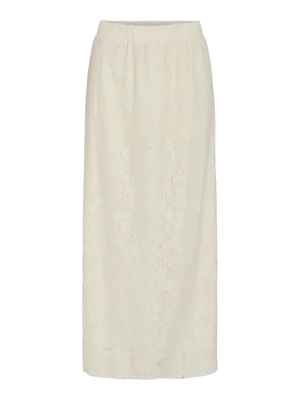 Vila VISELLY HW LONG SKIRT Birch 14111253
