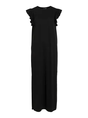 Vila VISUMMER C/S ANKLE DRESS Black 14111868