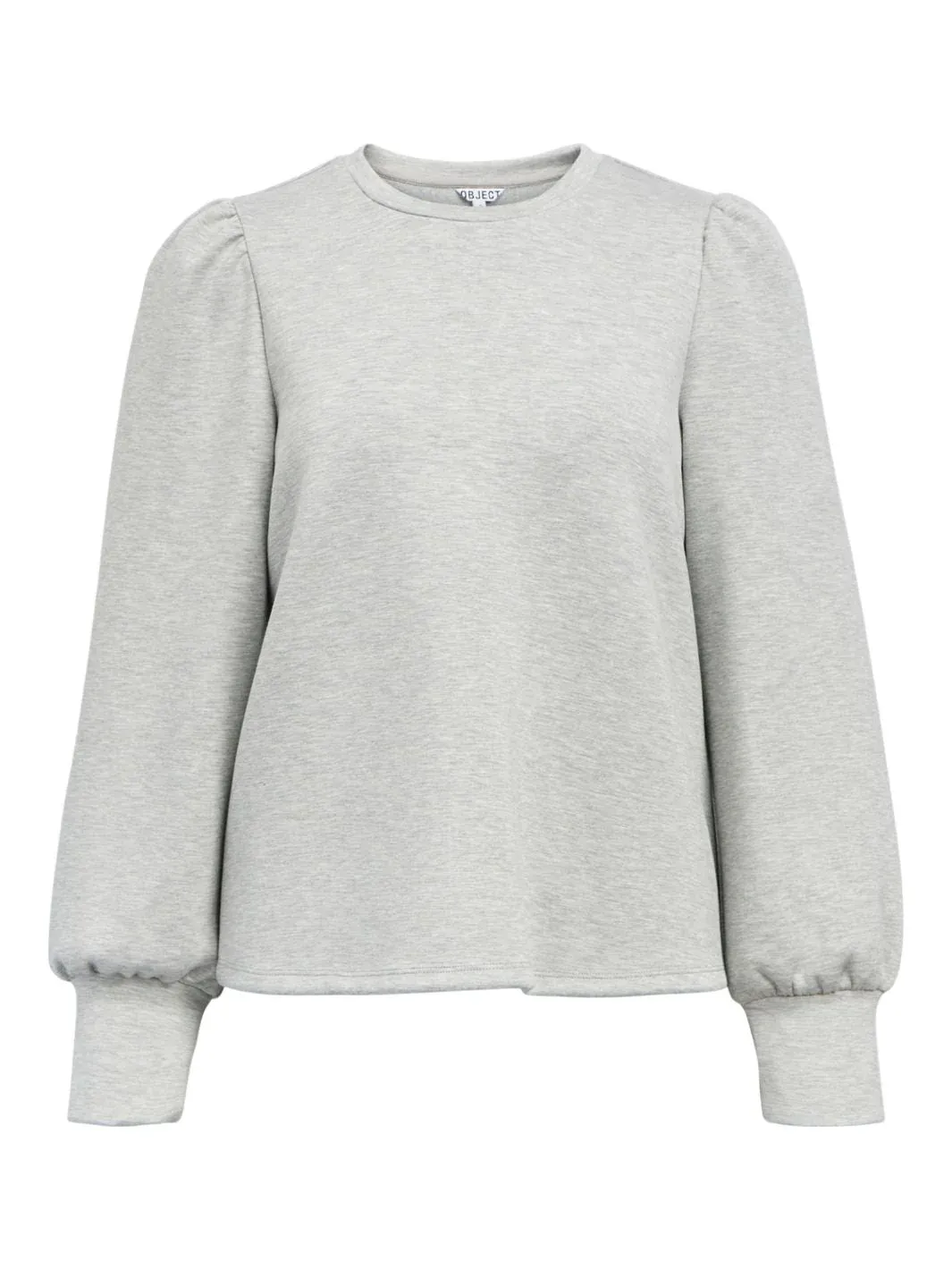 Object OBJANDREA RE L/S SWEATSHIRT NOOS Light Grey Melange 23047204