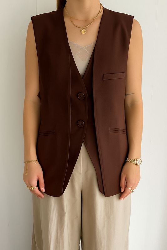 Ambika gilet patty BRUIN patty