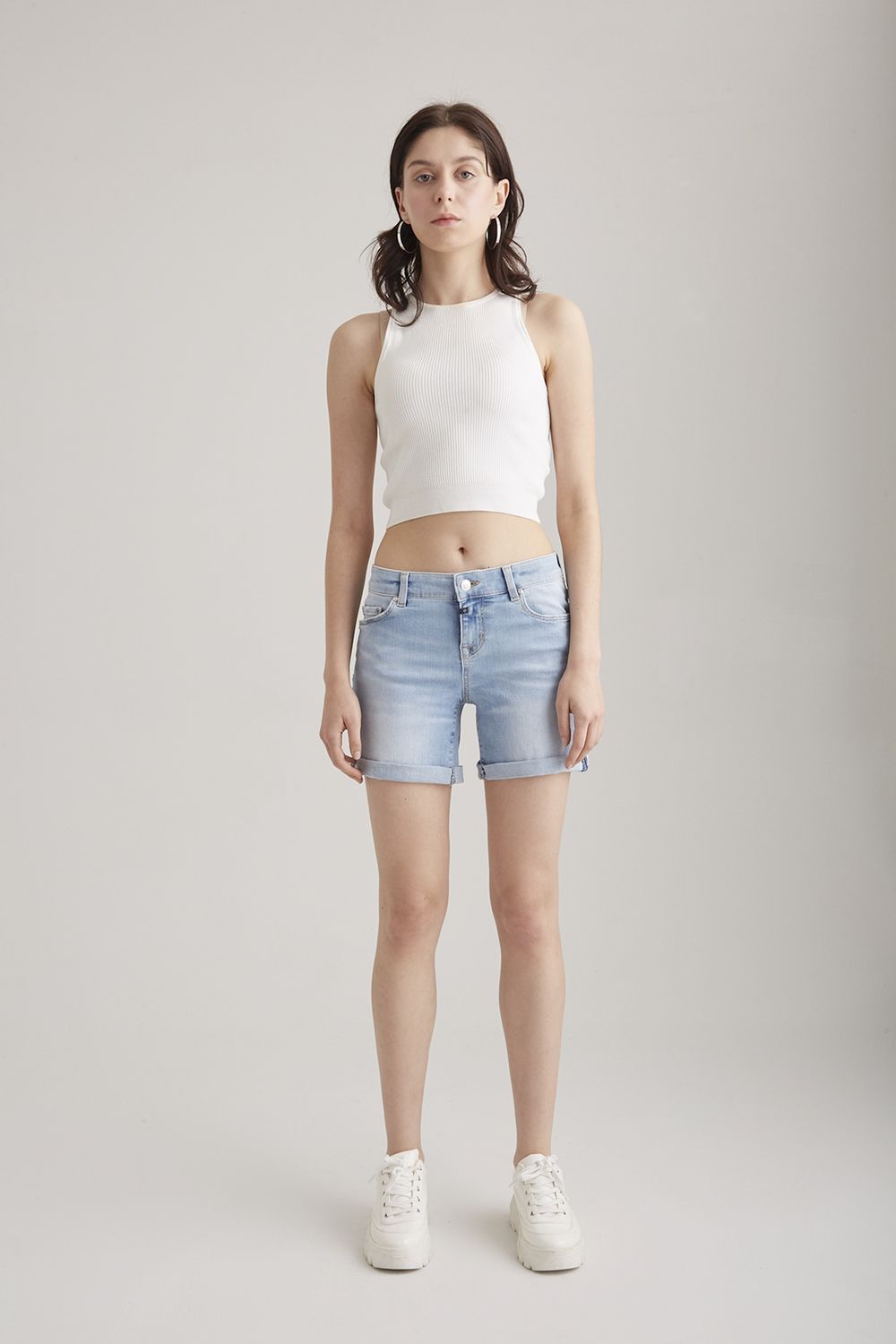 Cup Of Joe Denim Denim short Cup Of Joe light blue Emma Light Blue