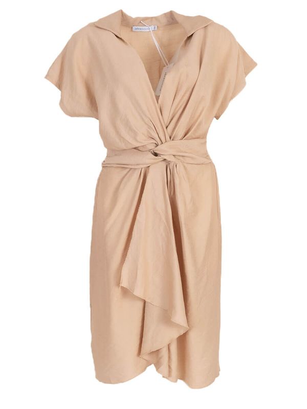 Azzurro jurk beige 7027
