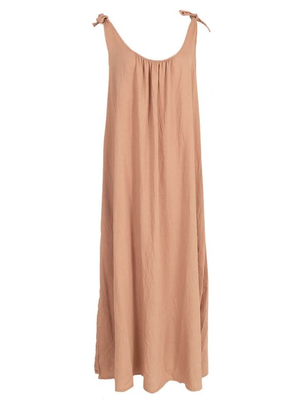 Azzurro jurk beige 7229
