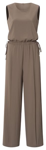 YaYa Sleeveless jumpsuit with cord GREYISH BROWN 01-341019-507