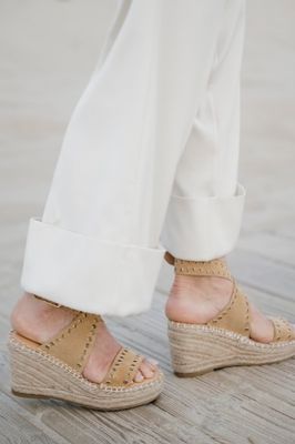 Babouche Lifestyle Sleehak G-Avi Camel Suede G-AVI-02