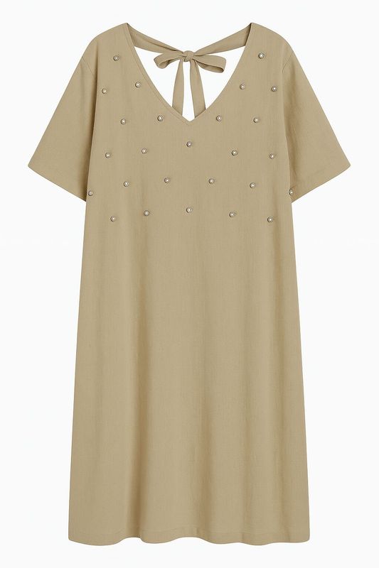 Basements Dress taupe Dia