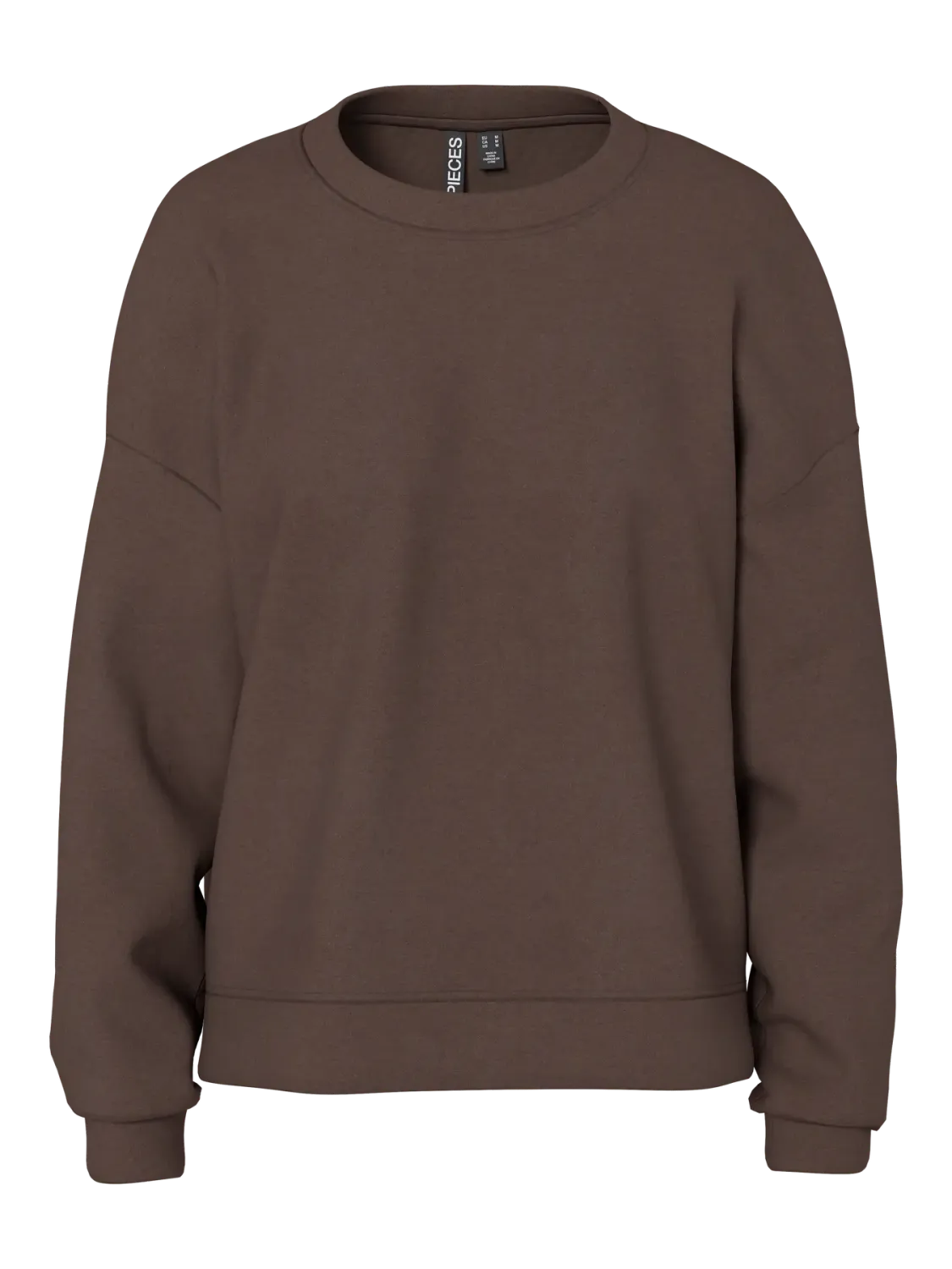 Pieces PCCHILLI LS LOOSE SWEAT NOOS BC Hot Fudge 17156302