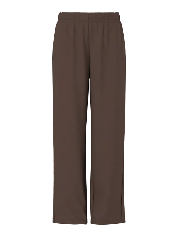 Pieces PCCHILLI HW WIDE SWEAT PANTS NOOS B: Hot Fudge 17140745
