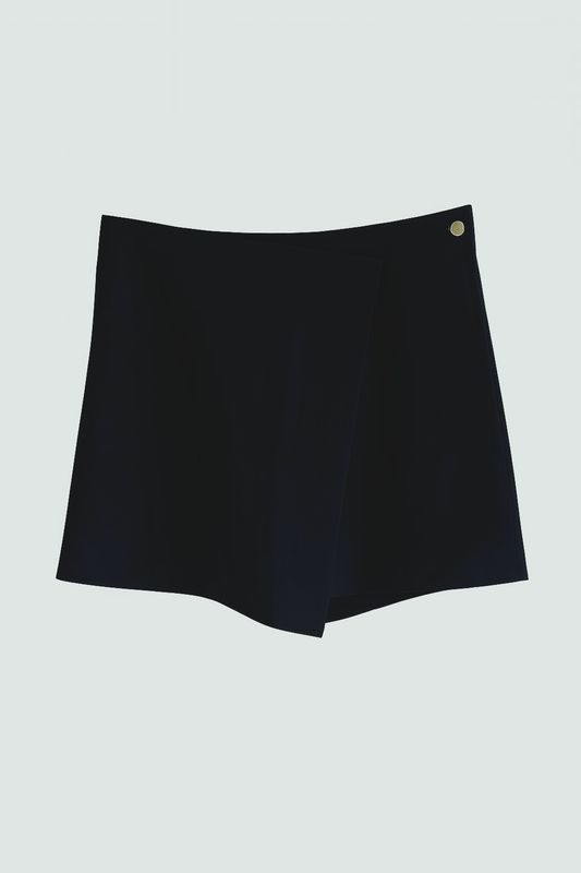 Ambika skort black livia
