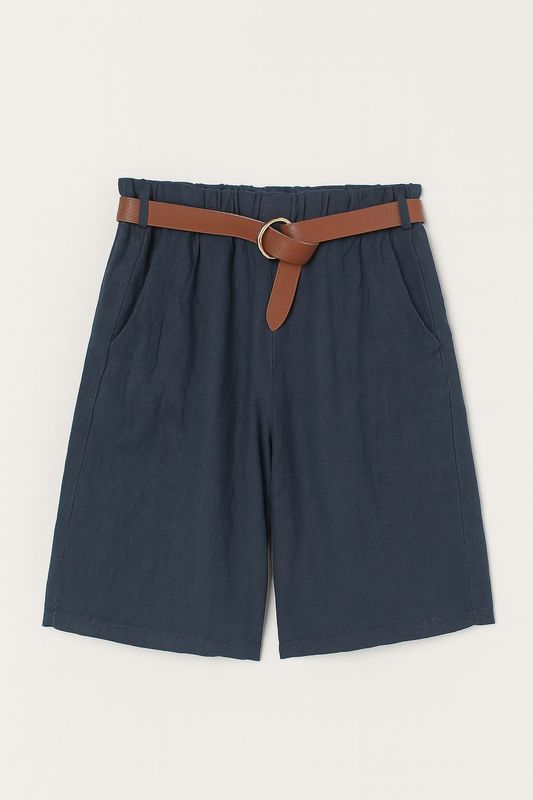 Ambika linnen short navy 52325L