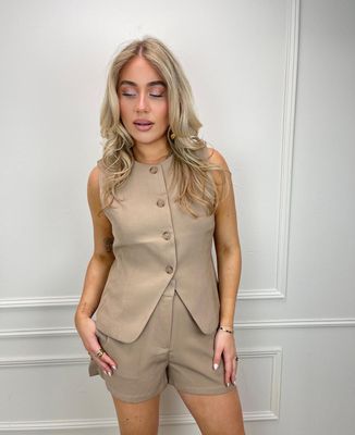 Ambika Short steekzak camel Gia