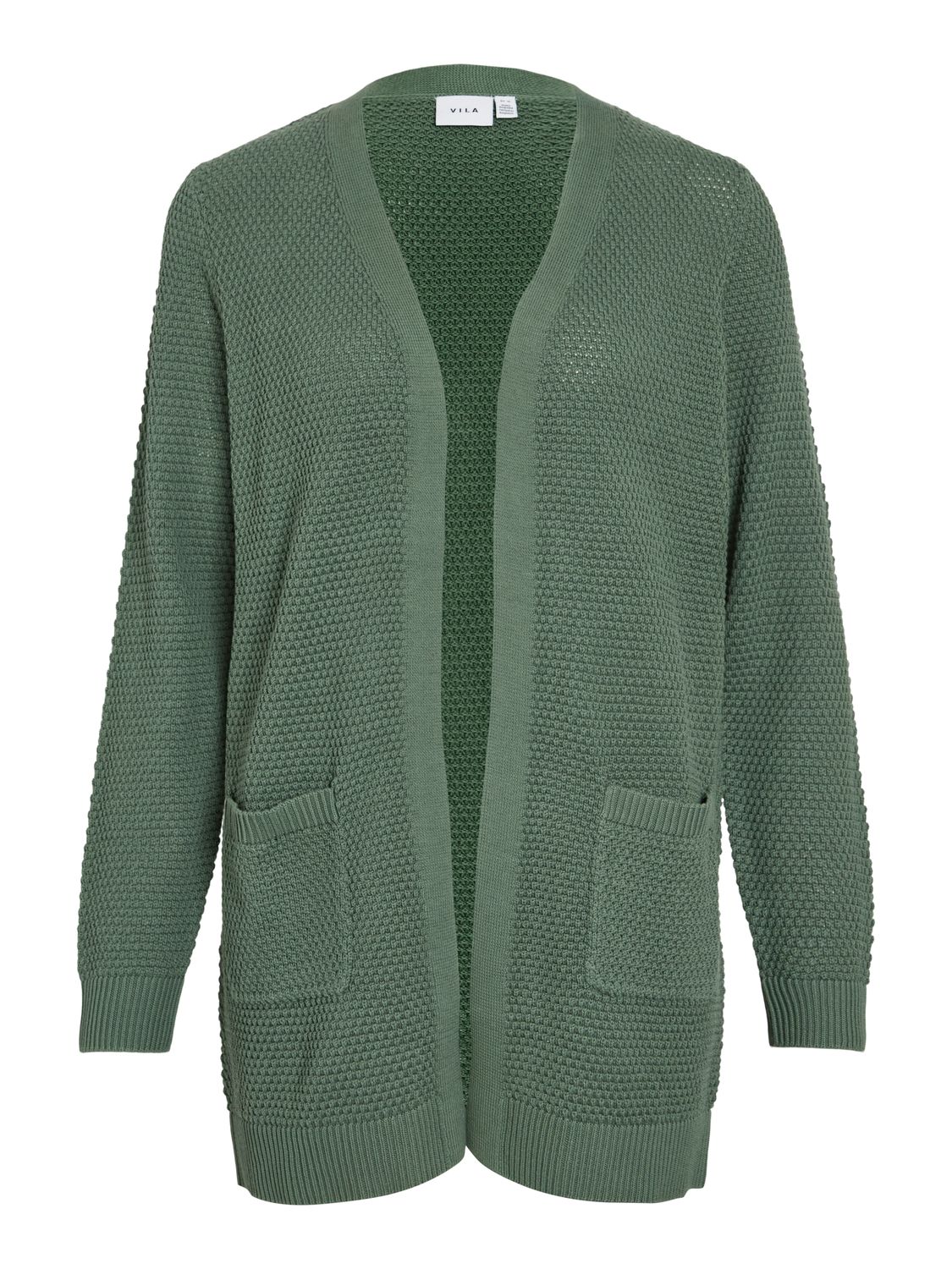 Vila VIDALO L/S KNIT CARDIGAN- NOOS Laurel Wreath 14097125