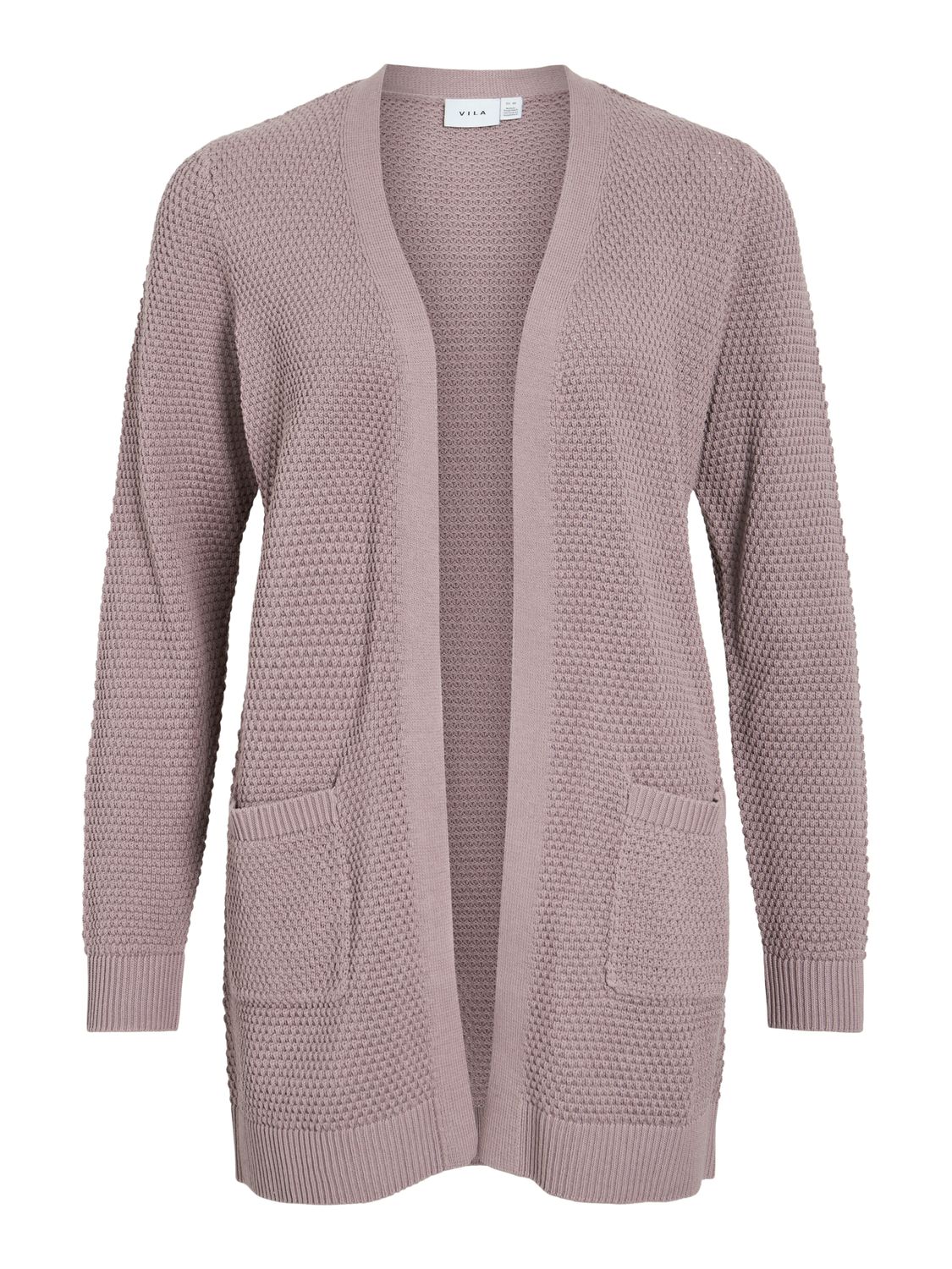 Vila VIDALO L/S KNIT CARDIGAN- NOOS Toadstool 14097125