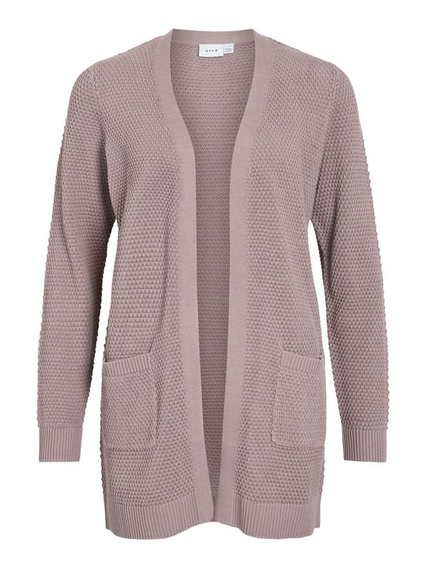 Vila VIDALO L/S KNIT CARDIGAN- NOOS Toadstool 14097125