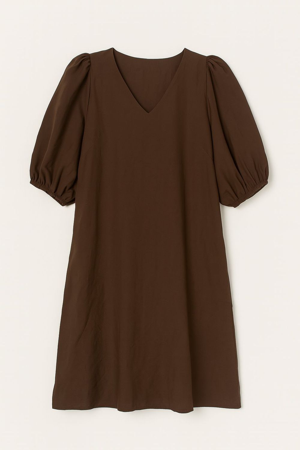 Azzurro jurk dark brown 3844-1