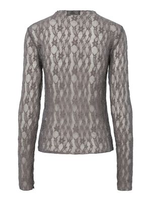 Pieces PCJUNILLA LS LACE TOP WVN December Sky 17159488