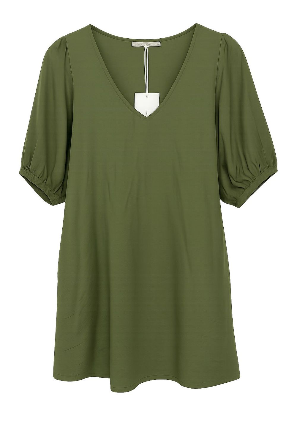 Azzurro jurk army 3844-1