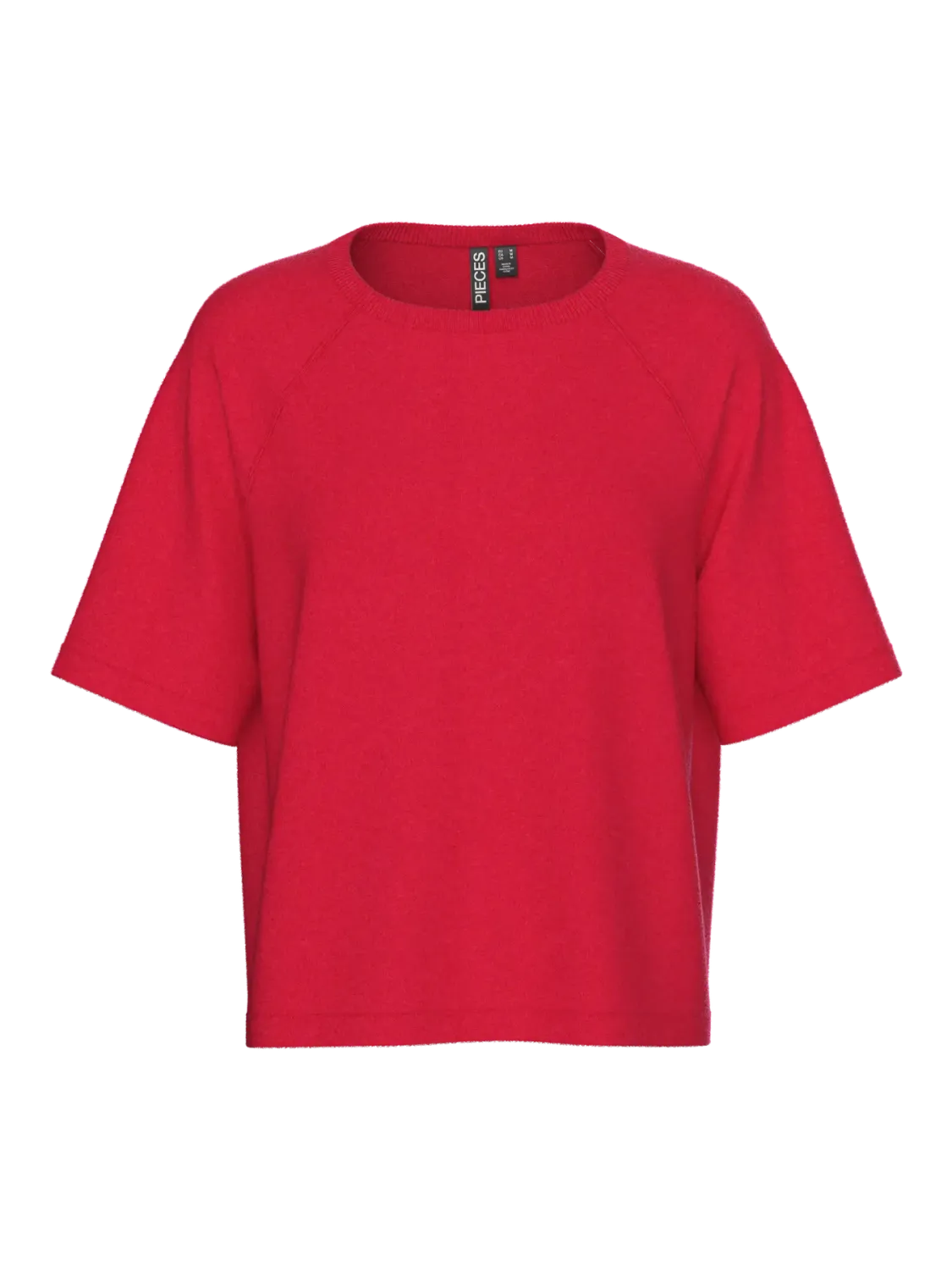 Pieces PCBREE SS O-NECK KNIT NOOS BC Lollipop/MELANGE 17158716