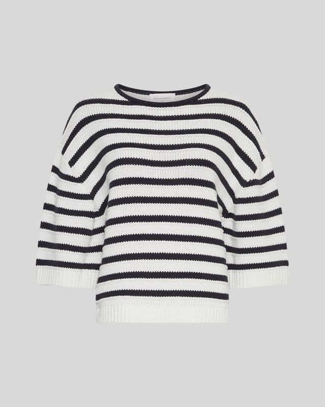MSCH Copenhagen MSCHLeika Jillena 3/4 Pullover STP EGRET/SKY CAPTAIN 19177