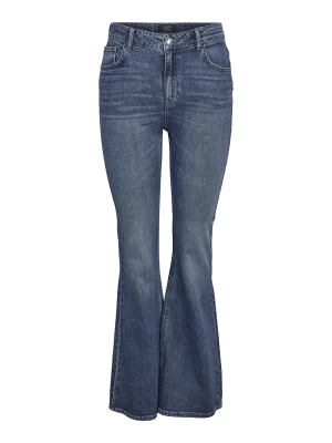 Noisy May NMKAREEN HW FLARE LEG JEANS AZ436MB: Medium Blue Denim 27034386 Noisy May NMKAREEN HW FLARE LEG JEANS AZ436MB: Medium Blue Denim 27034386