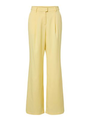 Pieces PCJOLINE HW WIDE PANT WVN D2D French Vanilla 17164266
