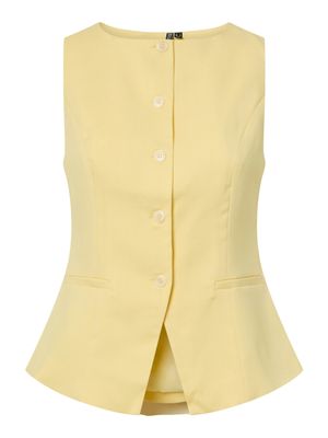 Pieces PCJOLINE SL BOATNECK WAISTCOAT WVN : French Vanilla 17164265
