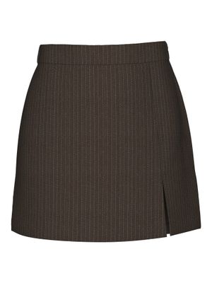 Pieces PCBOSELLA HW PINSTRIPE SKORT BC Hot Fudge/PINSTRIPE 17160973