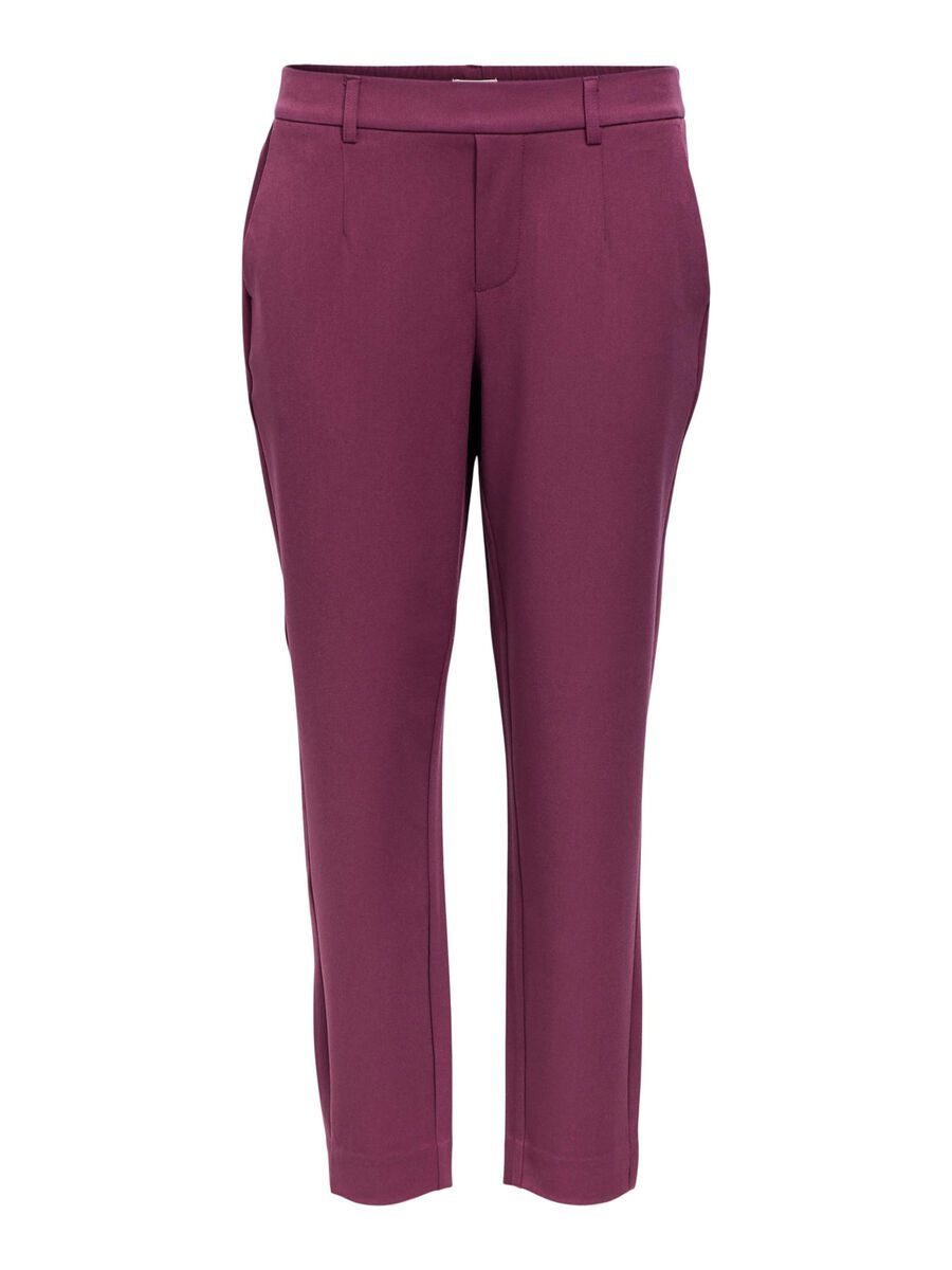 Object OBJLISA SLIM PANT NOOS Mauve Wine 23029728