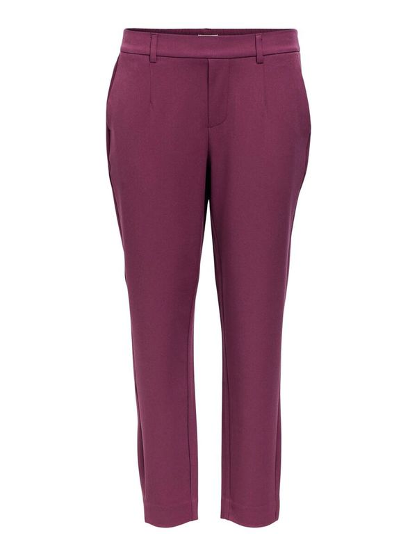 Object OBJLISA SLIM PANT NOOS Mauve Wine 23029728